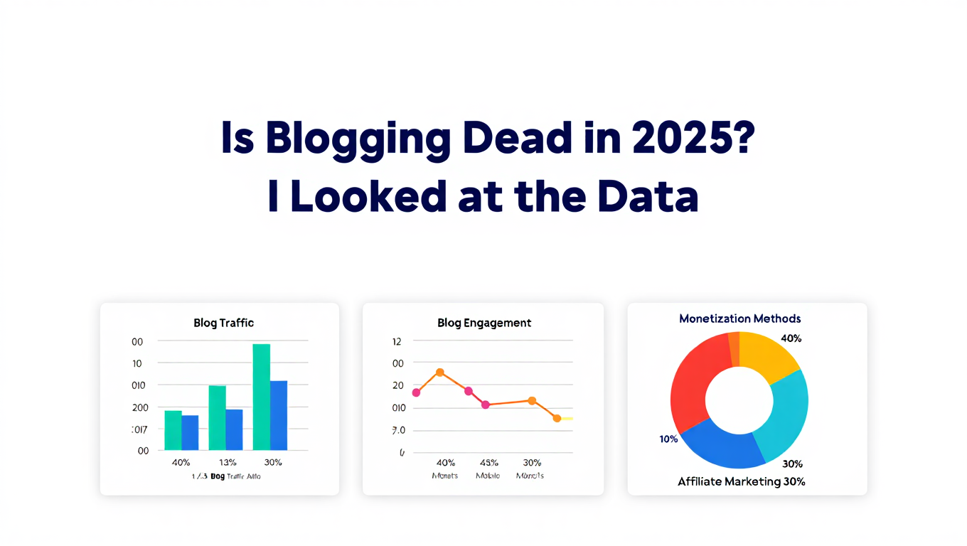 Is Blogging Dead in 2025? I Looked at the Data - blogging tutorial