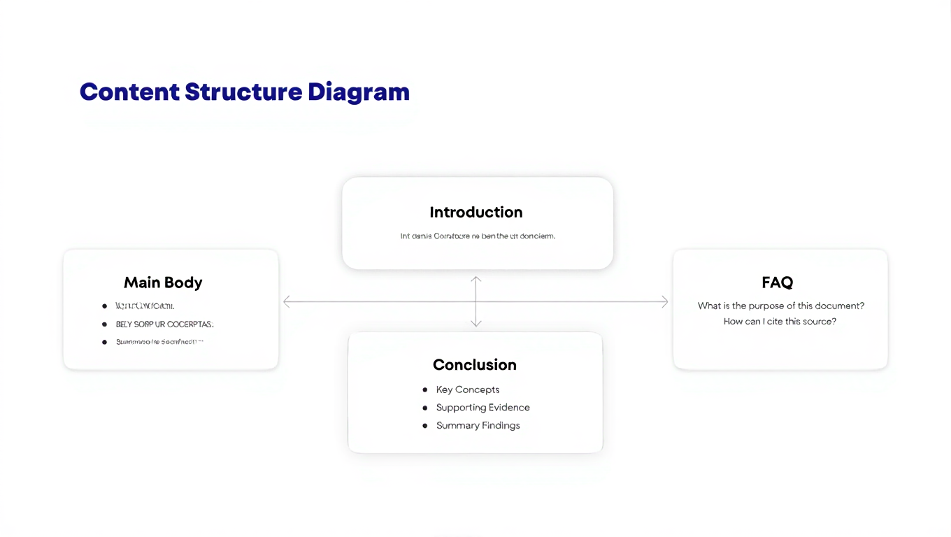 Content structure optimized for AI citation and extraction