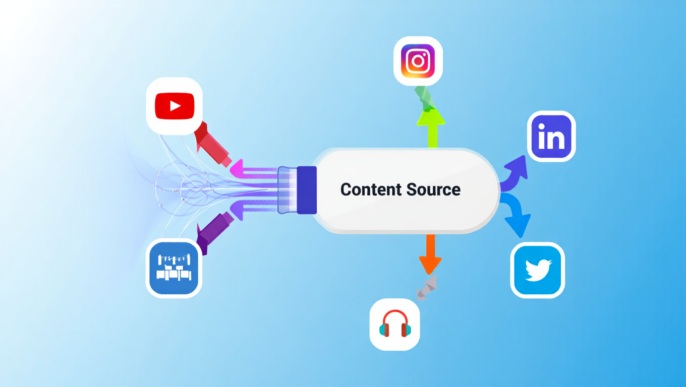 Multi-channel content distribution to various platforms